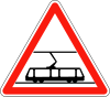 A14-Trams crossing ahead