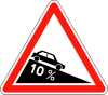 A22-Steep hill downwards