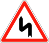 A4-Double bend first to left