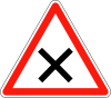 B1-Crossroads with right of way from the right